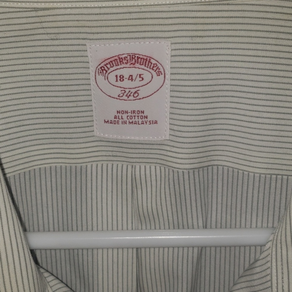 Brooks Brothers 346 Dress Shirt